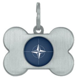 NATOの旗 ペットネームタグ