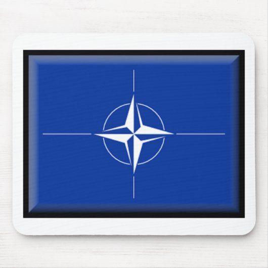 NATOの旗 マウスパッド (正面)