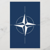 NATOの旗 便箋 (正面)