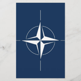 NATOの旗 便箋
