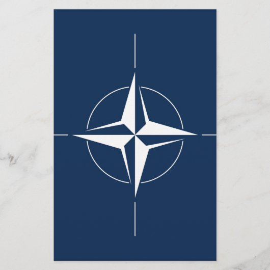 NATOの旗 便箋 (正面)