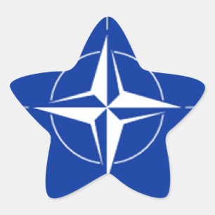 NATOの旗 星シール