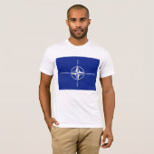 NATOの旗 Tシャツ (正面フル)