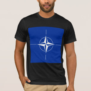 NATOの高品質な旗 Tシャツ