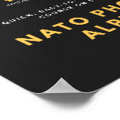 NATOふりがなアルファベット ポスター (角)