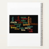 NATOふりがな(暗い背景) プランナー手帳 (裏面)