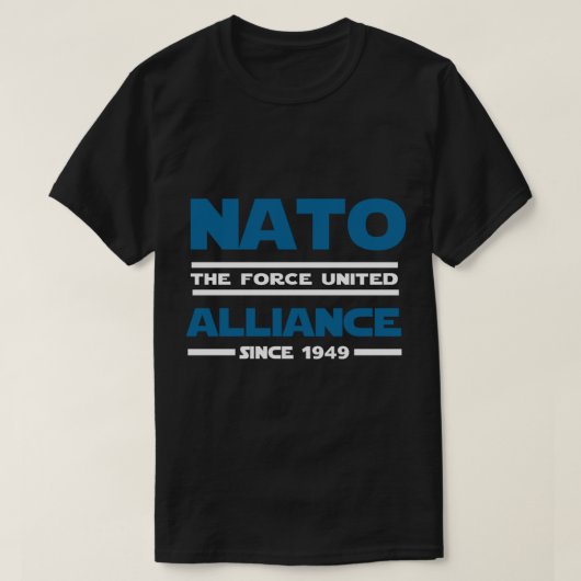 Natoアライアンススウェーデンフィンランド北大西洋 Tシャツ (デザイン正面)