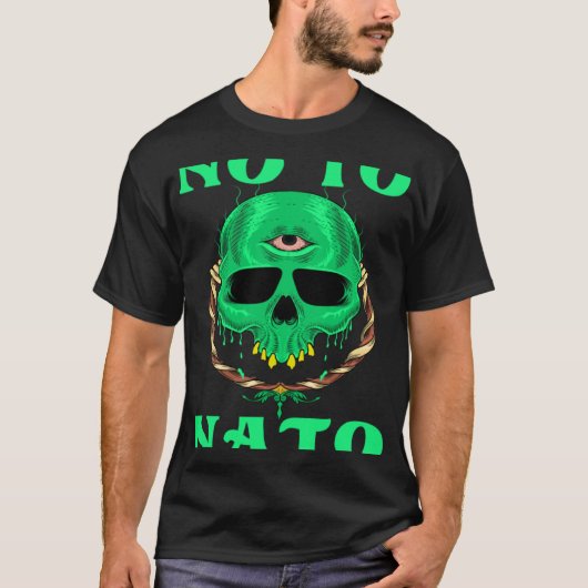 NATOアンチ戦争平和へ Tシャツ (正面)