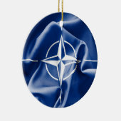 NATO国旗のクリスマスオーナメント セラミックオーナメント (右)