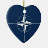 NATO国旗 セラミックオーナメント (右)