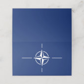 NATO国旗 プレイスカード (外部開封)