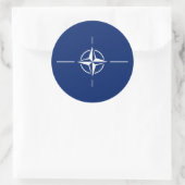 NATO国旗 ラウンドシール (バッグ)