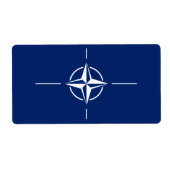 NATO国旗 ラベル (正面)