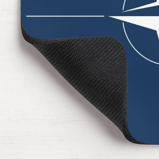 NATO旗 マウスパッド (コーナー)