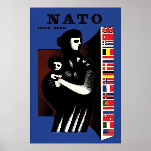 NATO 10周年ポスター 1949-1959 ポスター (正面)