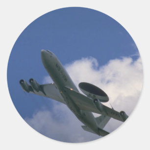 NATO E-3Aの歩哨AWACSの航空機 ラウンドシール