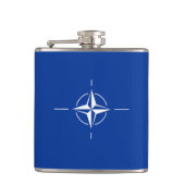 nato flag North Atlantic Treaty Organization Allia フラスク (正面)
