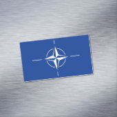 nato flag North Atlantic Treaty Organization Allia マグネット名刺 (インサイチュ)