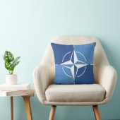 NATO ONAT国旗のシンボル北大西洋条約機構 クッション (椅子)