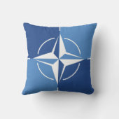 NATO ONAT国旗のシンボル北大西洋条約機構 クッション (裏面)