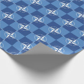 NATO ONAT flag symbol North Atlantic Treaty Organi ラッピングペーパー (角)