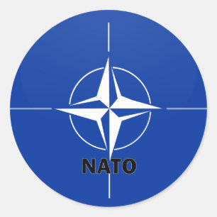 NATO Roundelの質の旗 ラウンドシール