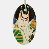Natori Shunsen Bando Hikosaburo 36 Kabuki セラミックオーナメント (右)