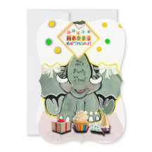 Natoshaの「It's's Time」誕生日招待状