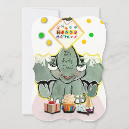 Natoshaの「It's's Time」誕生日招待状