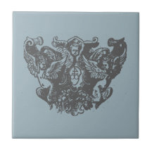 Nattier-blue Angels – Coat of arms – Emblem