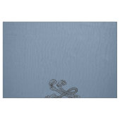 Nattier-blue Marie Antoinette initial upholstery ファブリック (ファットクウォーター)