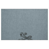 Nattier-blue Marie Antoinette initial upholstery ファブリック (ファットクウォーター)