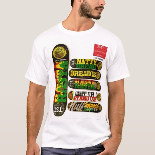 NATTY DREAD メンズ ベーシック Tシャツ (正面)