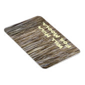 Natural カッコいい Surfaces_Palm Tree Hair_Skirtフラ マグネット (右側)