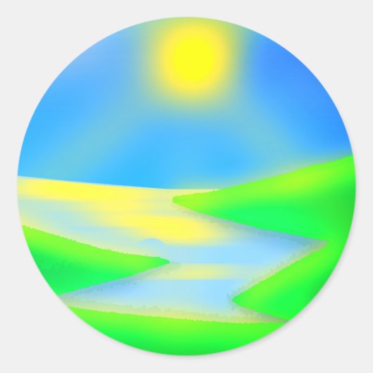 NATURAL ラウンドシール (正面)