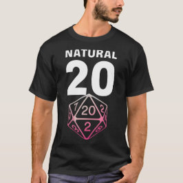 Natural 20 tシャツ