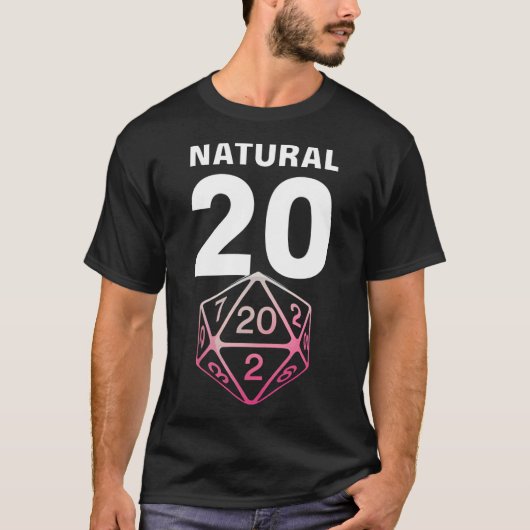Natural 20 tシャツ (正面)