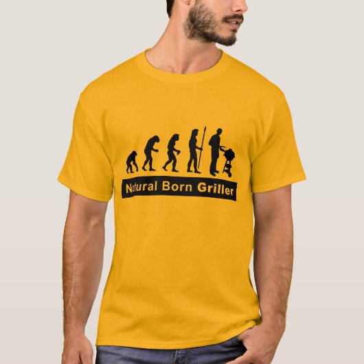 natural born griller tシャツ (正面)