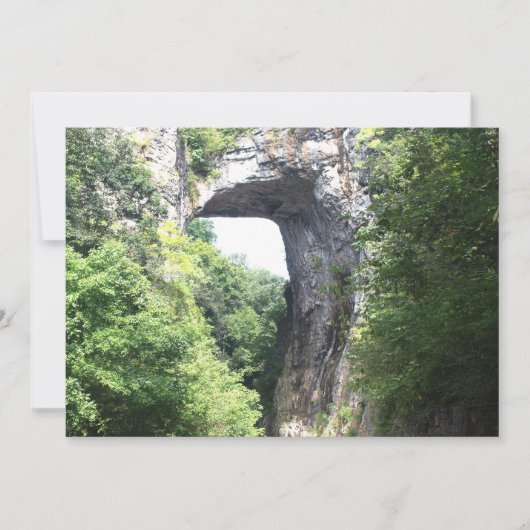 Natural Bridge ノートカード (正面)