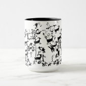 Natural Bridges Petroglyphパネル マグカップ (中央)