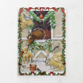 natural Christmas 三つ折り案内状 (カバー)