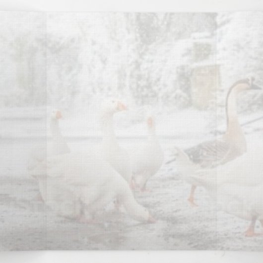 natural Christmas 三つ折り案内状 (内部中)