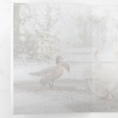 natural Christmas 三つ折り案内状 (内部最初)