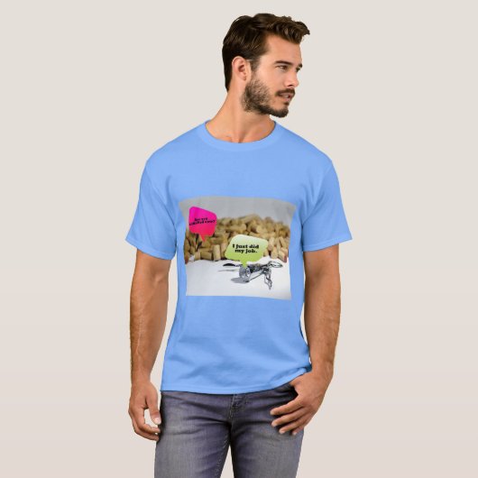 Natural Cork Texture Tee Tシャツ (正面フル)