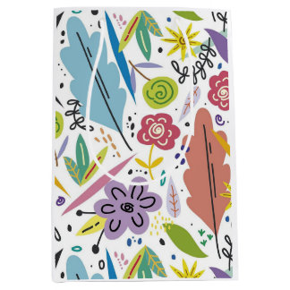 Natural Design - Natur ミディアムペーパーバッグ