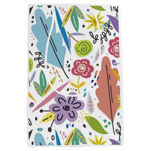 Natural Design - Natur ミディアムペーパーバッグ (正面)