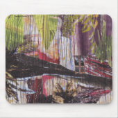 Natural disaster collage mouse mat マウスパッド (正面)