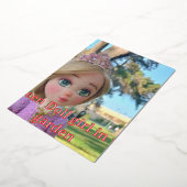 Natural Flowers Photography Collection – Botanical 箔招待状 (回転した状態)