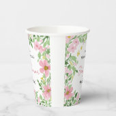 Natural Garden Baby Shower 紙コップ (左)
