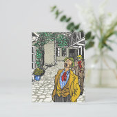 Natural Given Singer、Moriz Jungによるアートワーク ポストカード (スタンド正面)